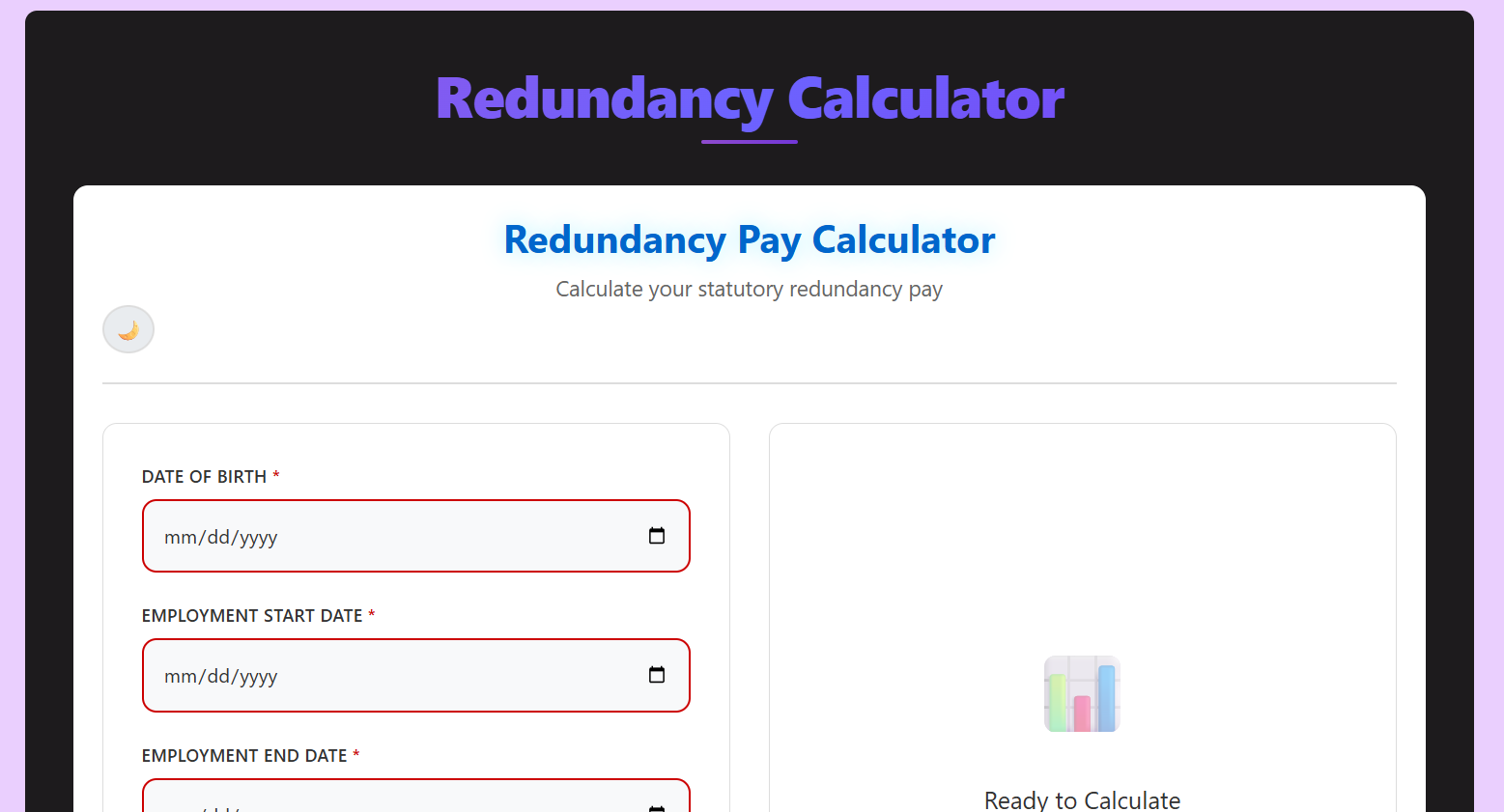 Redundancy Calculator